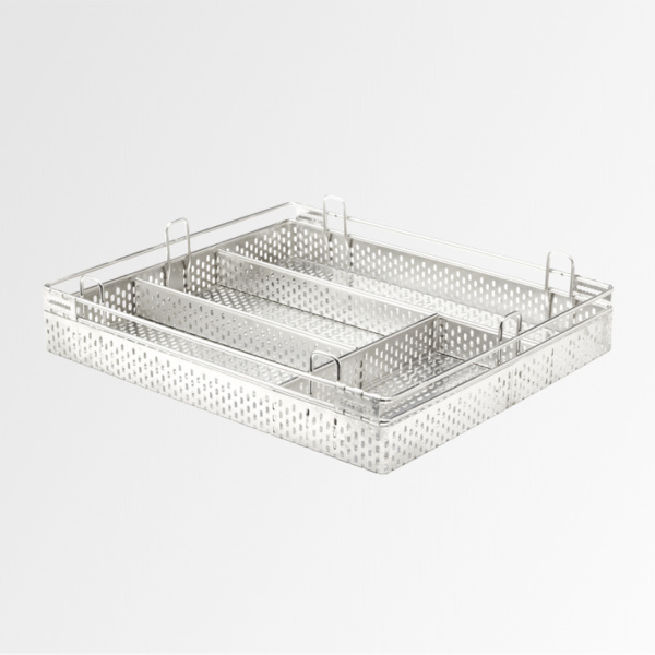Perforated Cutlery Basket SS