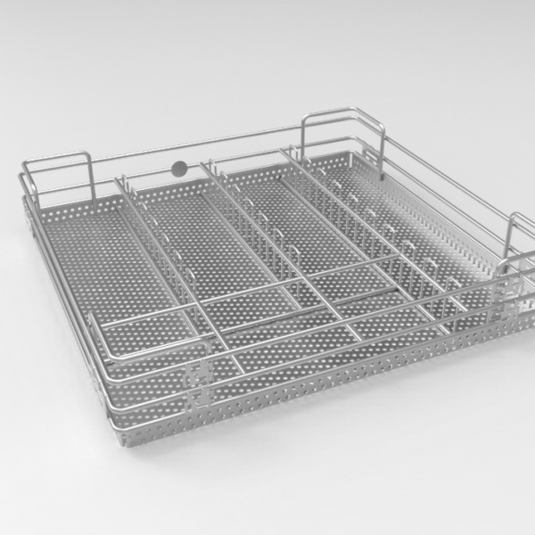 Perforated Cutlery Basket SS 304
