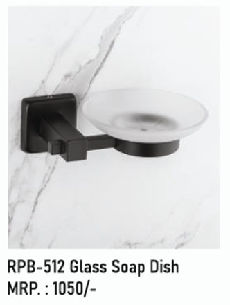 Black-Glass-Soap-Dish